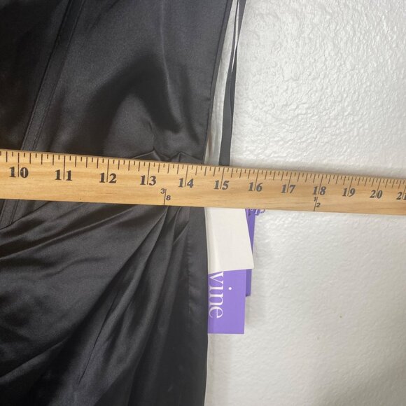 Ladivine by Cinderella Divine Corset Satin Whimsigoth Formal Dress Sz 12 NWT - Picture 15 of 16